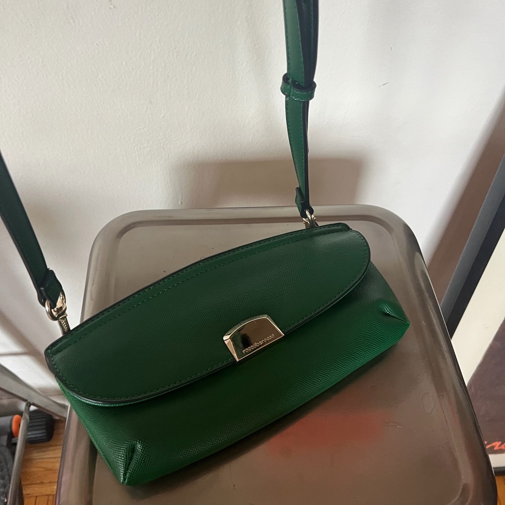 Chic Green Crossbody Bag